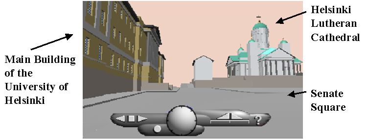 3D model of Helsinki Senate Squ