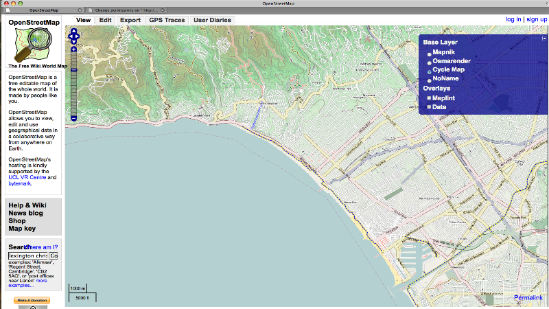 OpenStreetMap.org Cycle Map