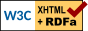 Valid XHTML + RDFa