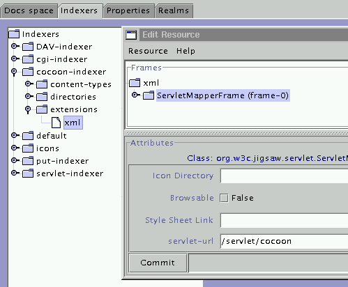 XML Mapping configuration