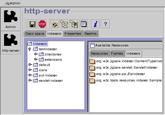 screenshot of Jigadm
