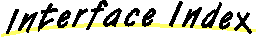 Interface Index