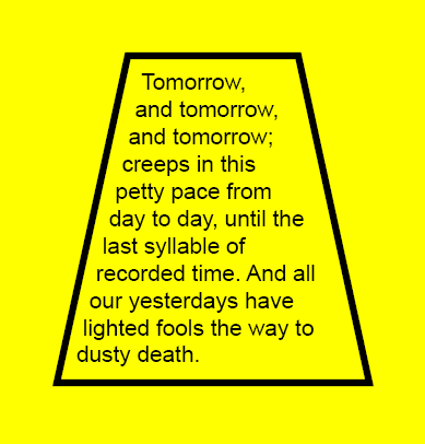 Image showing simple text wrapping