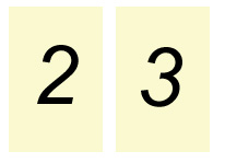 representation of 2 pages layed out like the pages of an open
book