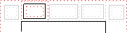 the top left box with margin, border, and padding,
         nested in the page's top margin next to the top left corner box