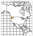 map Washington State in North America