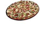 all the works pizza