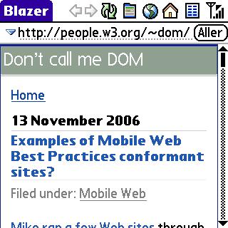 My blog after I worked on images