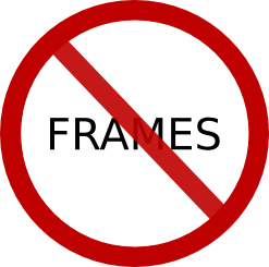 Say no to Frames