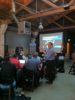 MarkWeitzel at Social Workshop; photo credit Ellen Feaheny