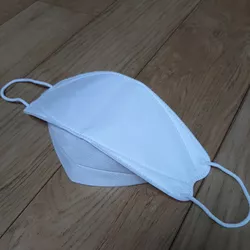 [photo of a KF94
	  respirator]