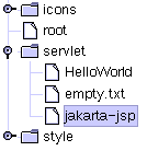 jsp servlet location