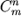 C^n_m