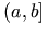 (a, b]