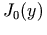 J_0(y)