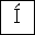 LATIN CAPITAL LETTER I WITH ACUTE