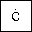 LATIN SMALL LETTER C WITH DOT ABOVE