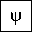 GREEK SMALL LETTER PSI