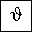 GREEK THETA SYMBOL