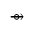 RIGHT ARROW WITH SMALL CIRCLE