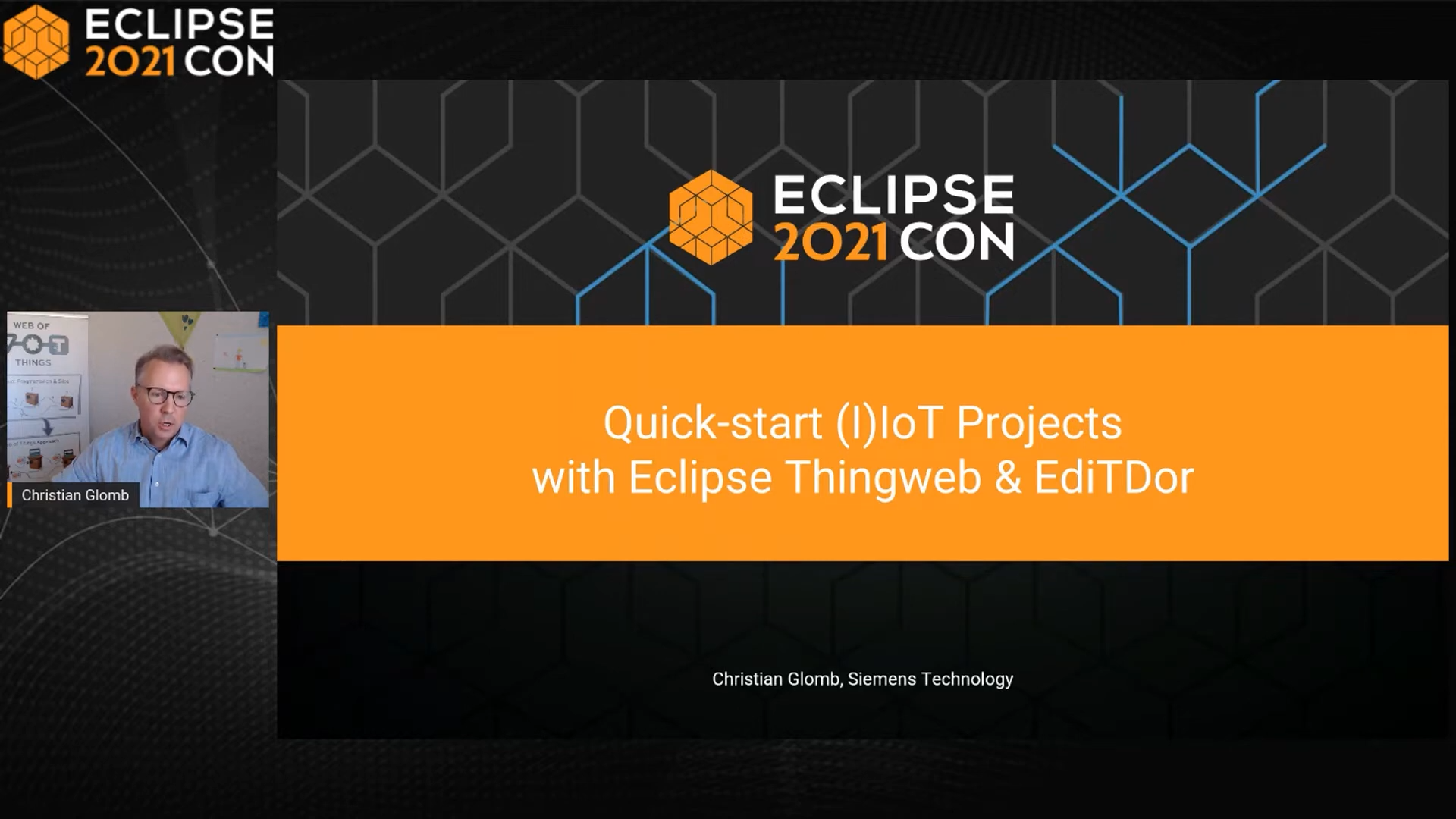 EclipseCon 2021 - Quick-start IoT Projects with Eclipse Thingweb & EdiTDor